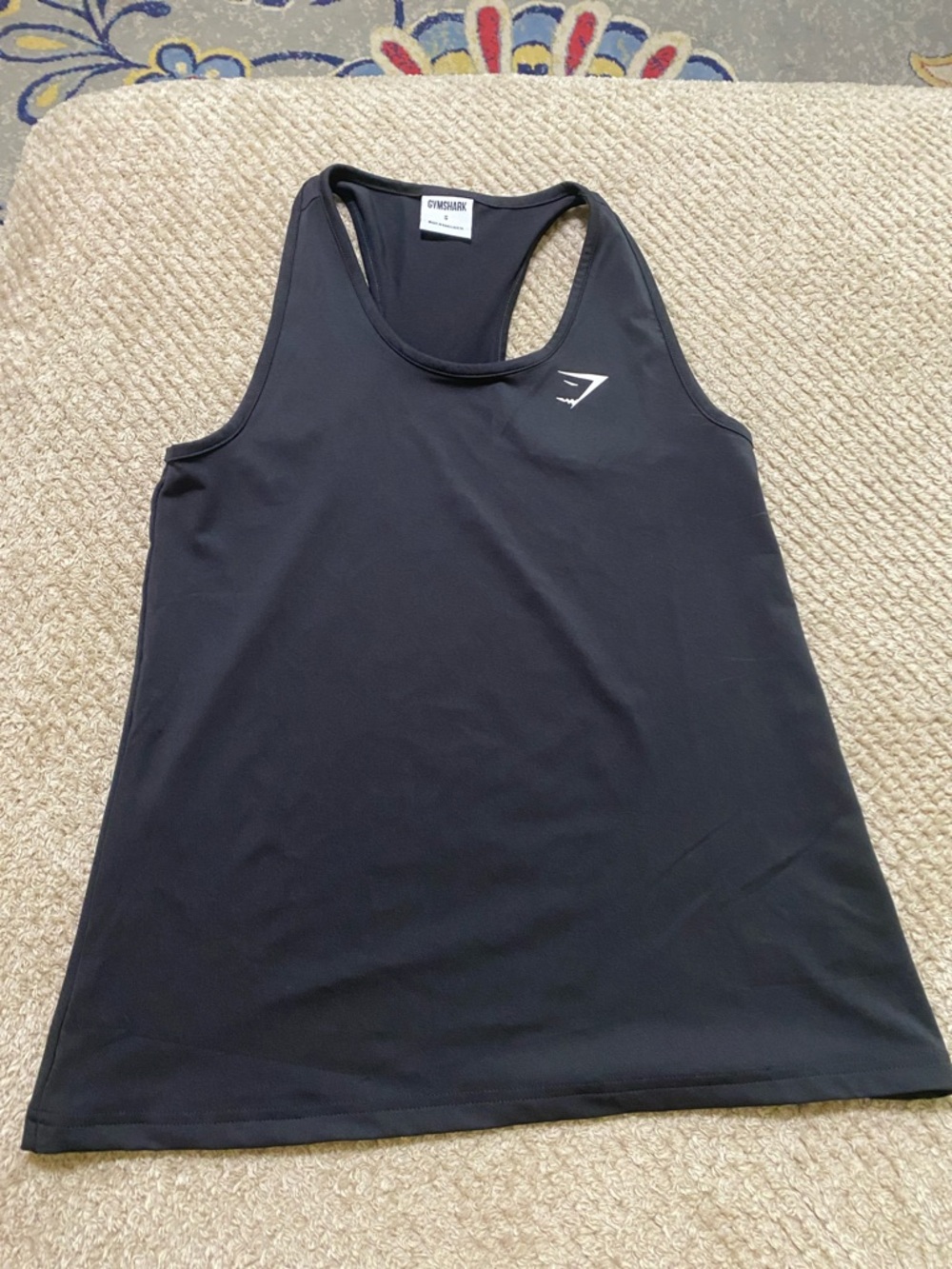 Gymshark Black Racerback Training Tank